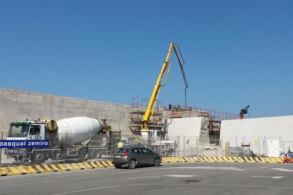 Lavori di completamento e ristrutturazione diga Porto di Civitavecchia