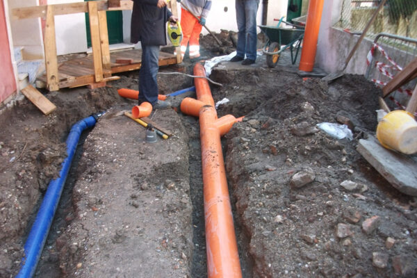 Rifacimento linee fognarie ed acquedotto Call San Giuseppe a Murano (VE)